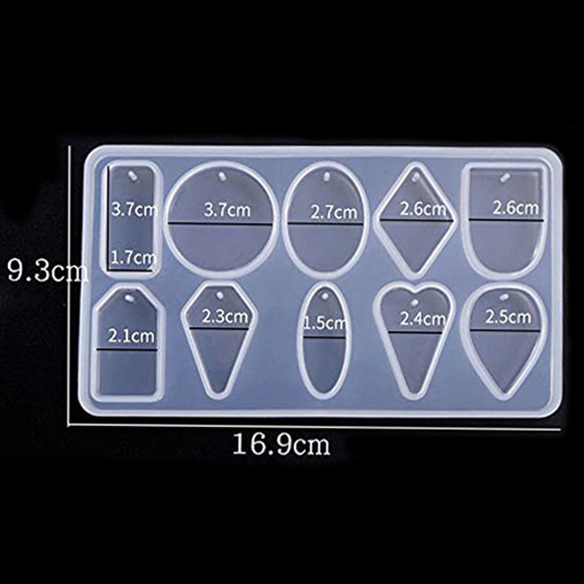 Gift To Love | Silicone Mould Diy Jewelry Locket Pendant | Code : SMDJ01