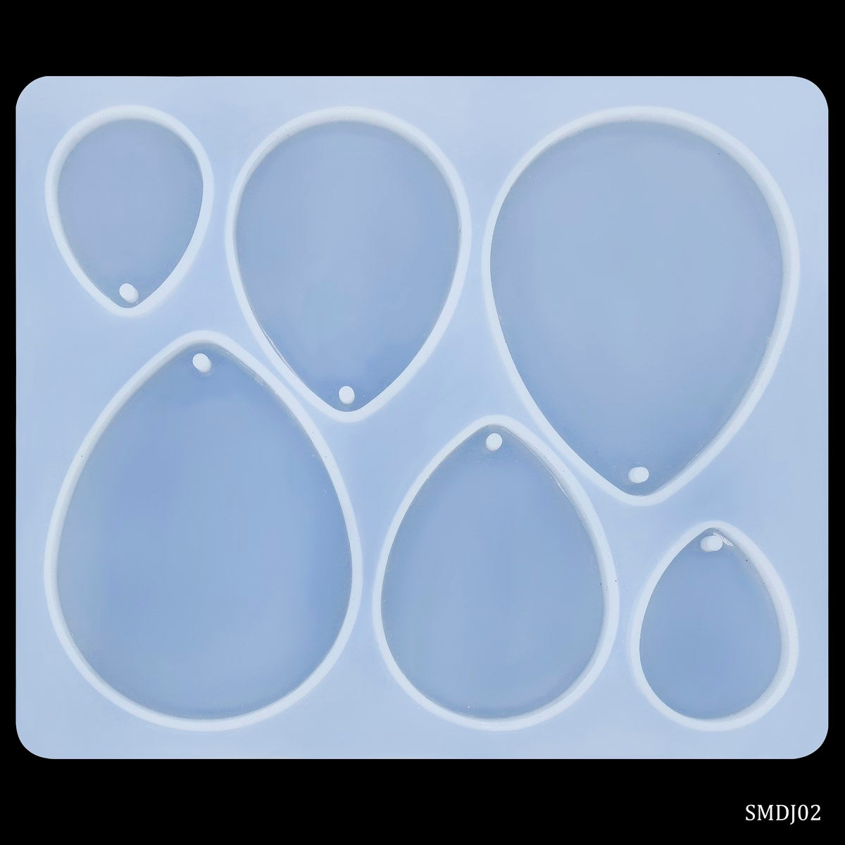 Gift To Love | Silicone Mould Diy Jewelry Locket Pendant Drop Shape | Code : SMDJ02