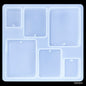 Gift To Love | Silicone Mould Diy Jewelry Locket Pendant Rectangle | Code : SMDJ03
