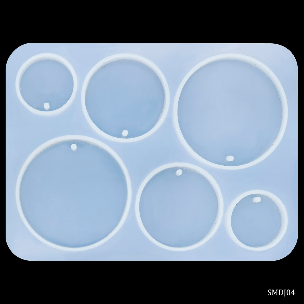 Gift To Love | Silicone Mould Diy Jewelry Locket Pendant Round Shape | Code : SMDJ04