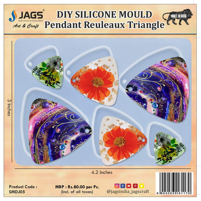Gift To Love | Silicone Mould Diy Jewelry Pendant Reuleaux Triangle | Code : SMDJ05