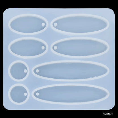 Gift To Love | Silicone Mould Diy Jewelry Locket Pendant Geometric | Code : SMDJ08