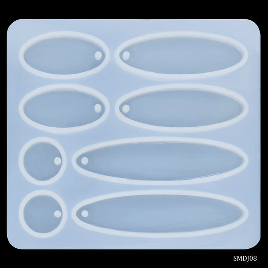 Gift To Love | Silicone Mould Diy Jewelry Locket Pendant Geometric | Code : SMDJ08