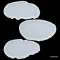 Gift To Love | Silicone Mould Agate Plate Design | Pcs : 3 Pcs | Code : SMDP00