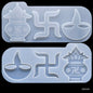 Gift To Love | Silicone Mould Diya Swastik Kalash | Code : SMDS00