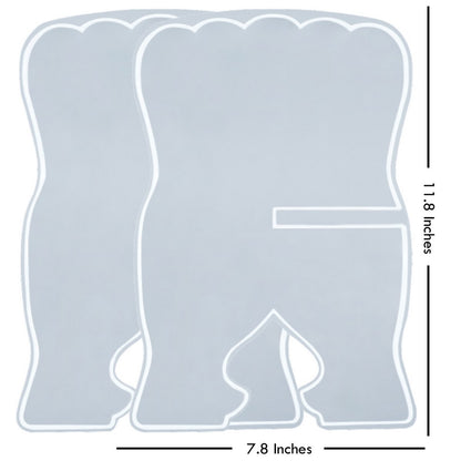 Gift To Love | Silicone Mould Folding Book Holder | Size : 11.8 Inch | Code : SMFB00