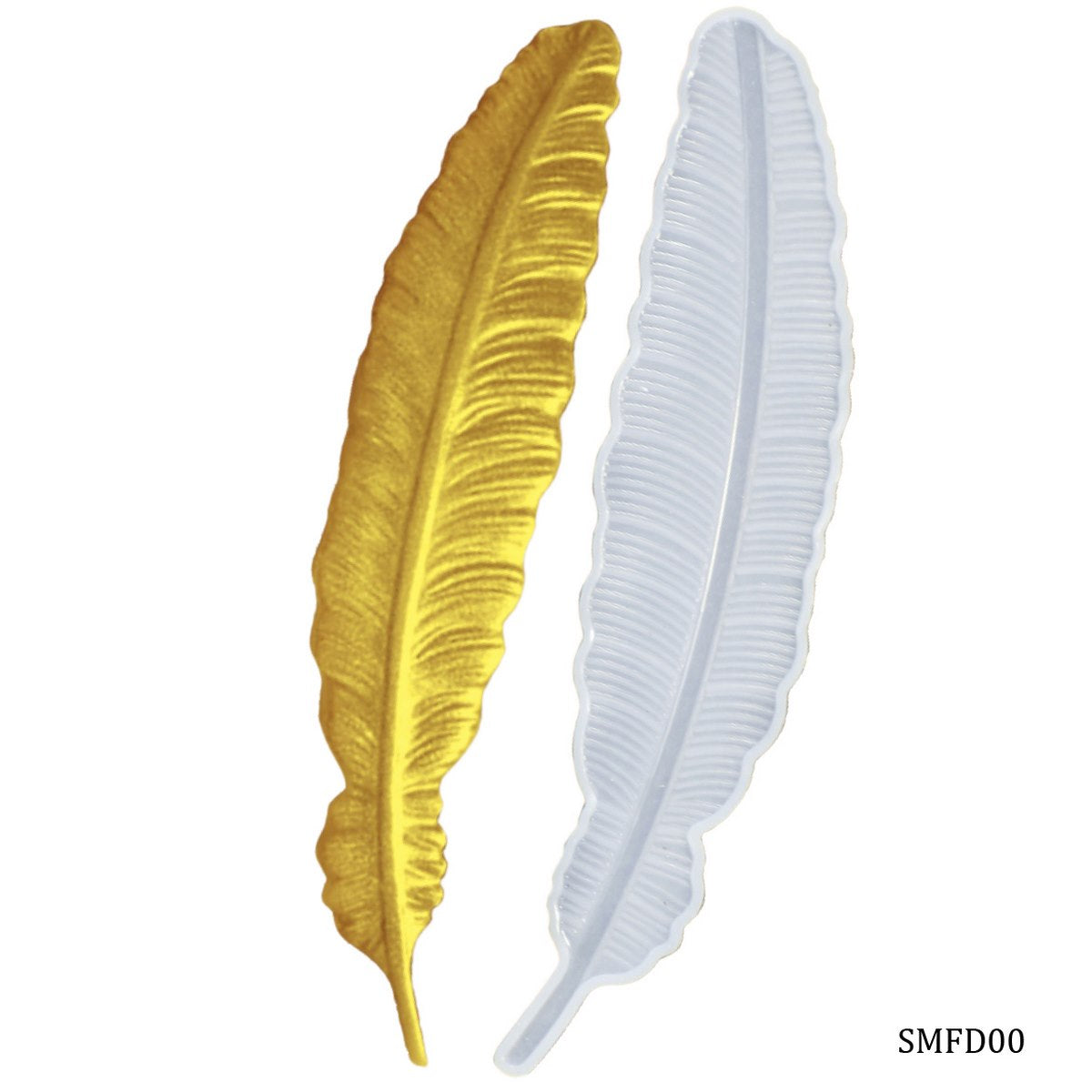 Gift To Love | Silicone Mould Feather Design | Size : 6 Inch | Code : SMFD00
