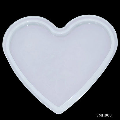 Gift To Love | Silicone Mould Heart | Size : 4.1 X 3.5 Inch | Code : SMH000