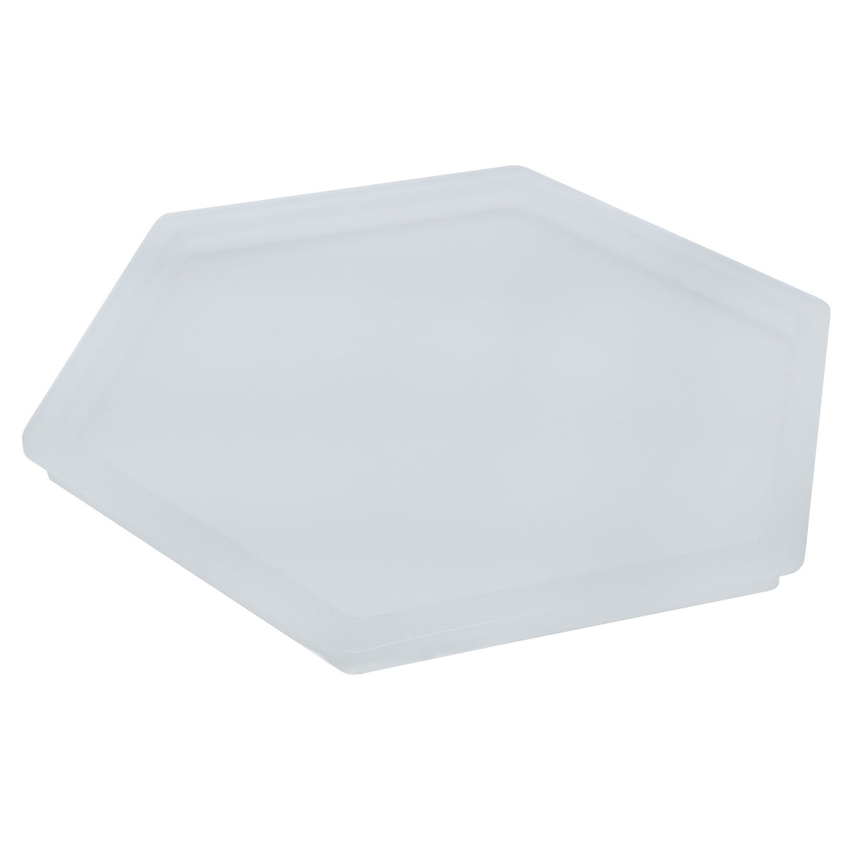 Gift To Love | Silicone Mould Hexagon Curve Coaster | Pcs : 6 Pc | Code : SMH600