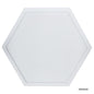 Gift To Love | Silicone Mould Hexagon Curve Coaster | Pcs : 6 Pc | Code : SMH600