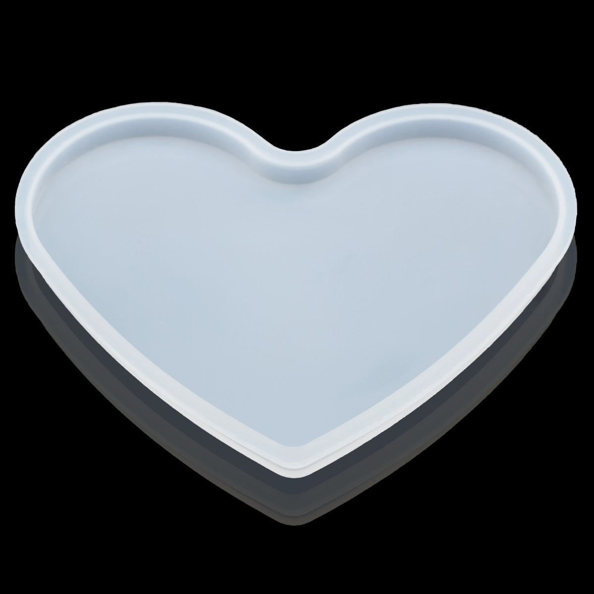 Gift To Love | Silicone Mould Heart | Size : 10 Mm Deep 6 Inch | Code : SMH601