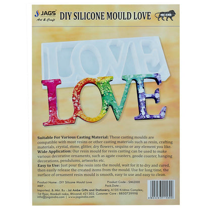 Gift To Love | Silicone Mould Love Design | Code : SMLD00