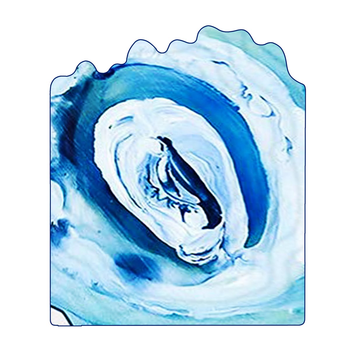 Gift To Love | Silicone Mould Agate One Coaster Square | Code : SMOA00