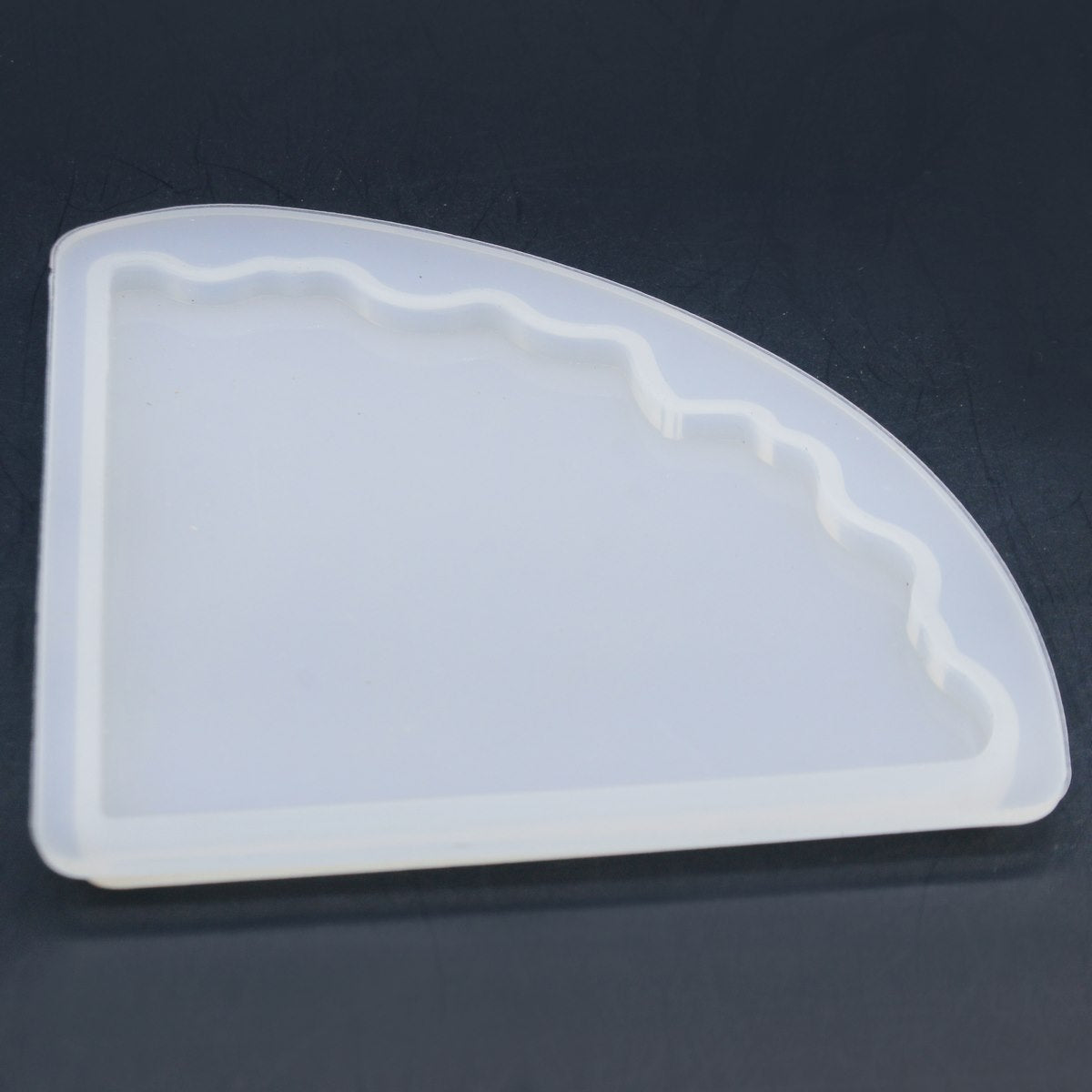 Gift To Love | Silicone Mould Agate One Coaster Corner | Code : SMOA01