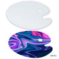 Gift To Love | Silicone Mould Painting Tray Oval | Size : Small | Code : SMPT01