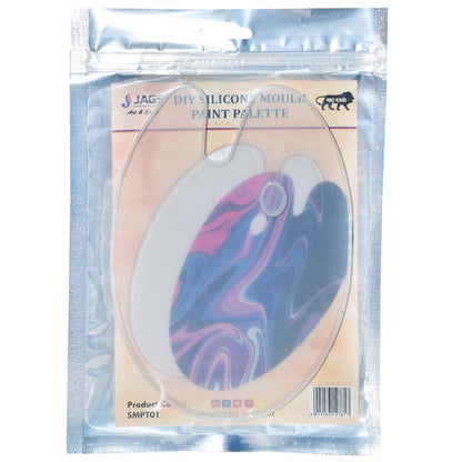 Gift To Love | Silicone Mould Painting Tray Oval | Size : Small | Code : SMPT01