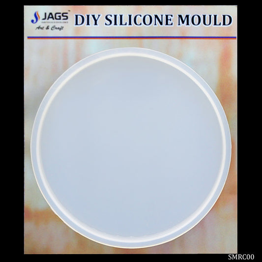 Gift To Love | Silicone Mould Round Coaster | Size : 4 Inch 6 Mm Deep | Code : SMRC00