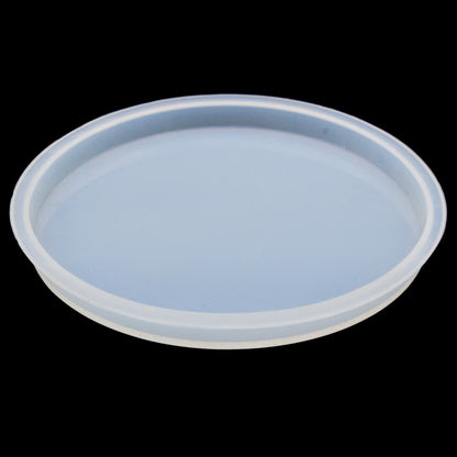 Gift To Love | Silicone Mould Round Coaster | Size : 4 Inch 6 Mm Deep | Code : SMRC00