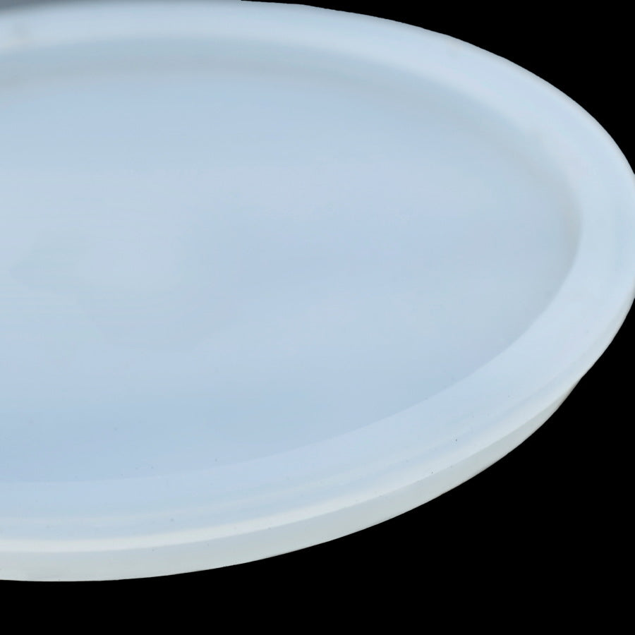 Gift To Love | Silicone Mould Round Coaster | Size : 3 Inch 4 Mm Deep | Code : SMRC01