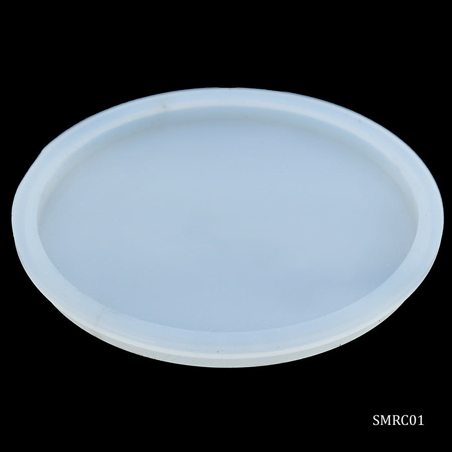 Gift To Love | Silicone Mould Round Coaster | Size : 3 Inch 4 Mm Deep | Code : SMRC01