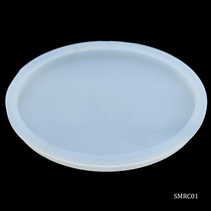 Gift To Love | Silicone Mould Round Coaster | Size : 3 Inch 4 Mm Deep | Code : SMRC01