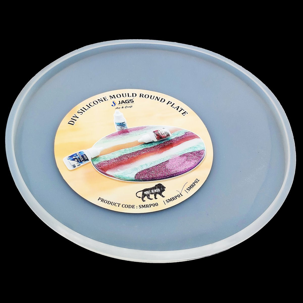 Gift To Love | Silicone Mould Round Plate | Size : 10 Inch | Code : SMRP01