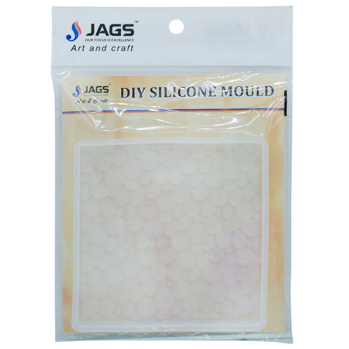 Gift To Love | Silicone Mould Square Flower Design | Pcs : 3 Pcs | Code : SMSH00
