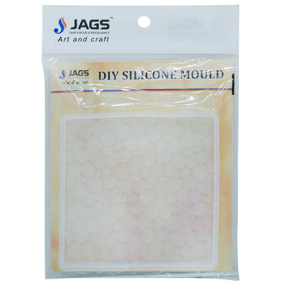 Gift To Love | Silicone Mould Square Flower Design | Pcs : 3 Pcs | Code : SMSH00