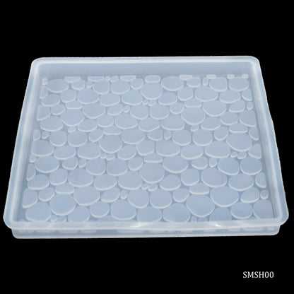 Gift To Love | Silicone Mould Square Flower Design | Pcs : 3 Pcs | Code : SMSH00