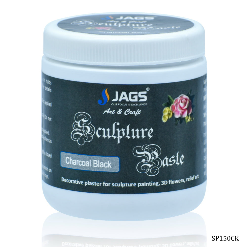 Gift To Love | Sculpture Paste | Color : Charcoal Black | Size : 150 Gm | Code : SP150CK