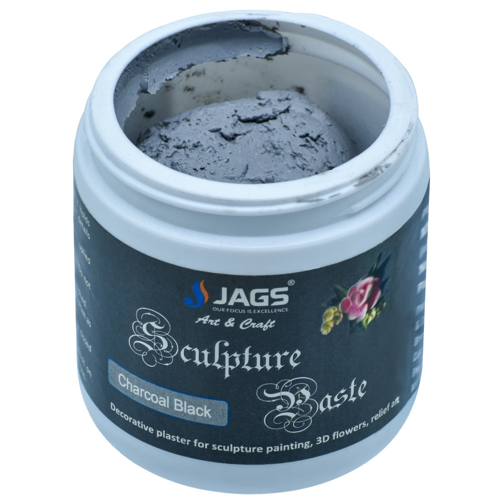 Gift To Love | Sculpture Paste | Color : Charcoal Black | Size : 150 Gm | Code : SP150CK