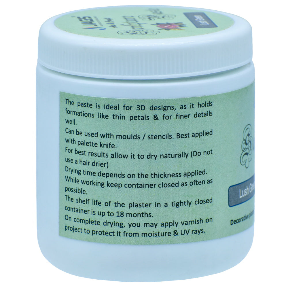 Gift To Love | Sculpture Paste | Color : Lush Green | Size : 150 Gm | Code : SP150LGN