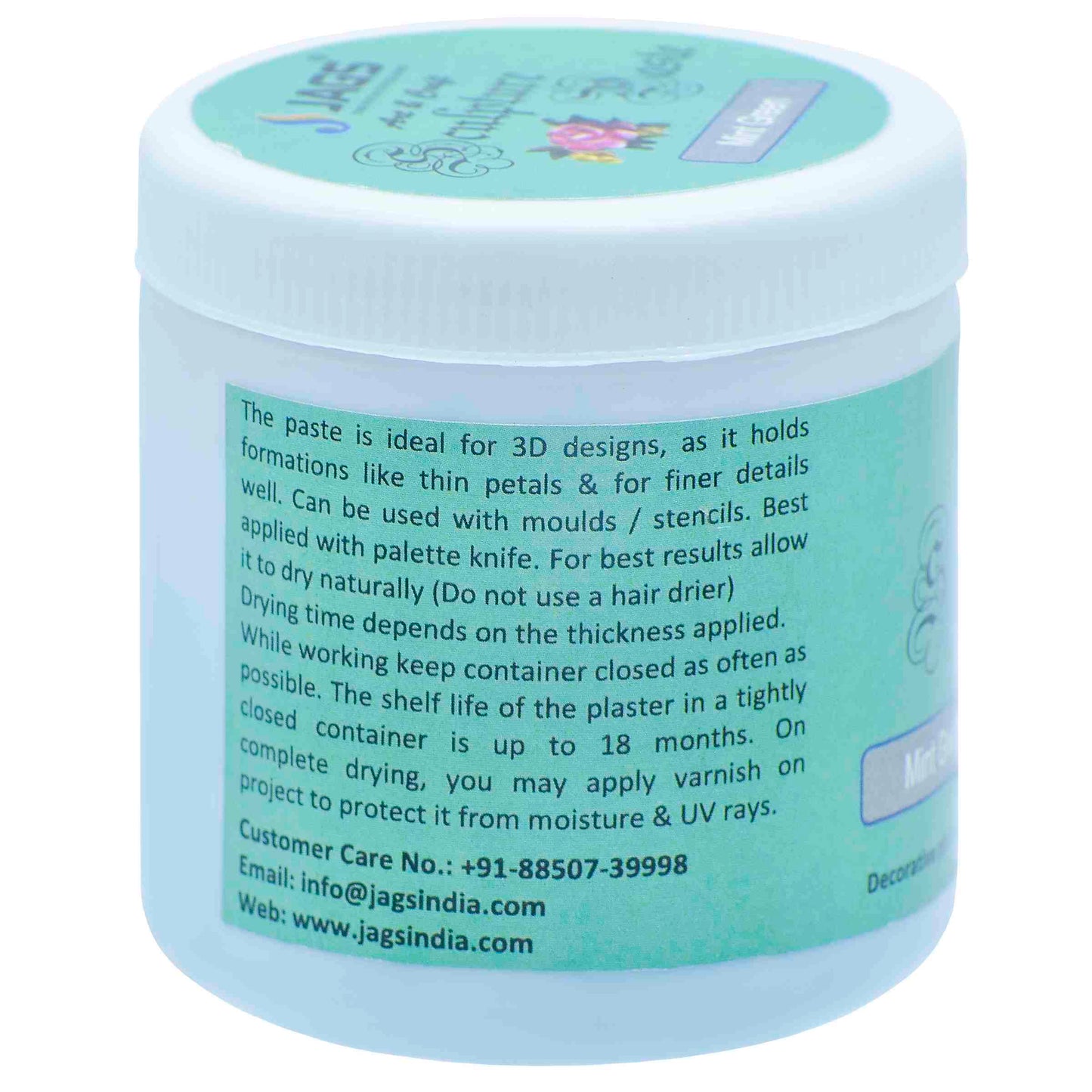 Gift To Love | Sculpture Paste | Color : Mint Green | Size : 150 Gm | Code : SP150MG