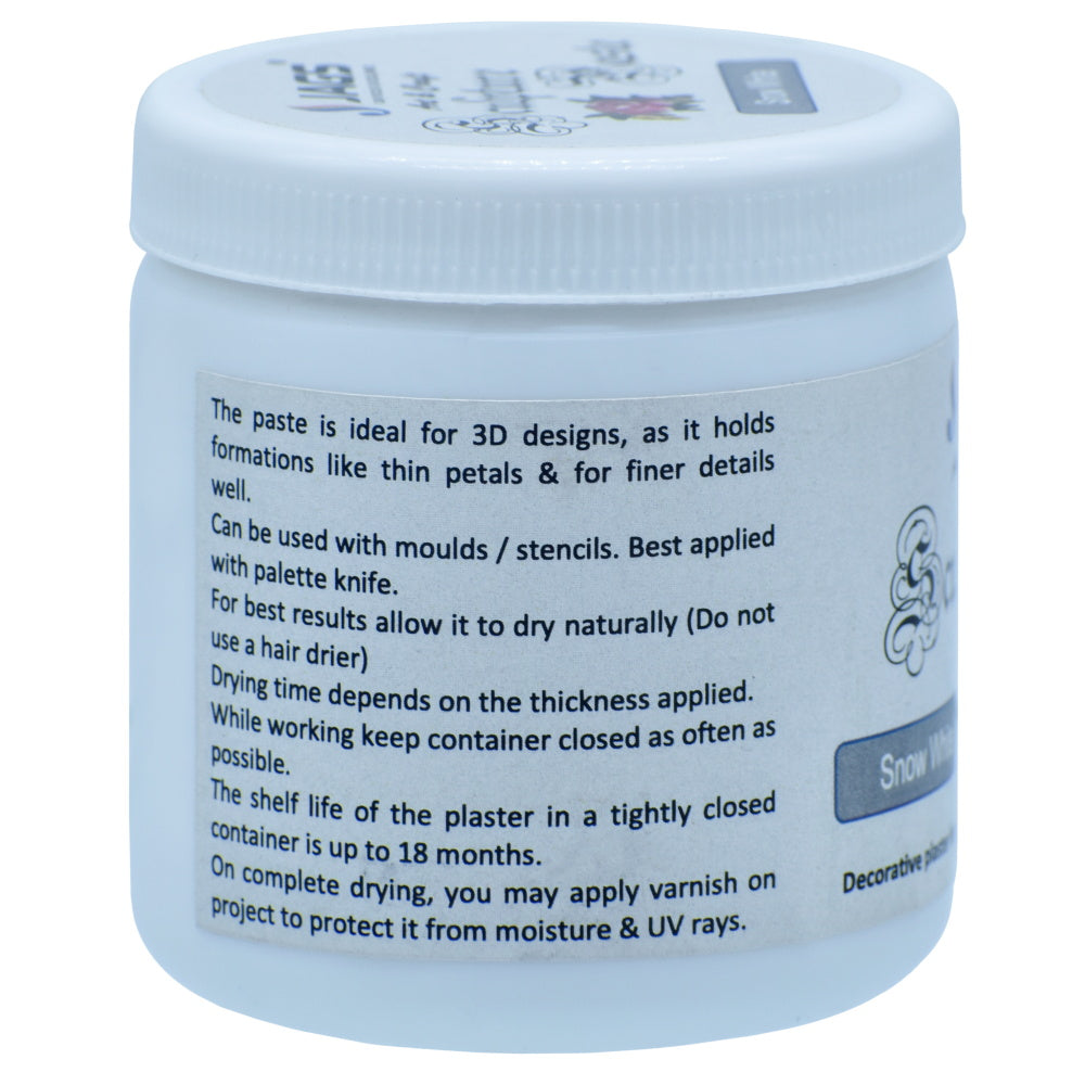 Gift To Love | Sculpture Paste | Color : Snow White | Size : 150 Gm | Code : SP150SW