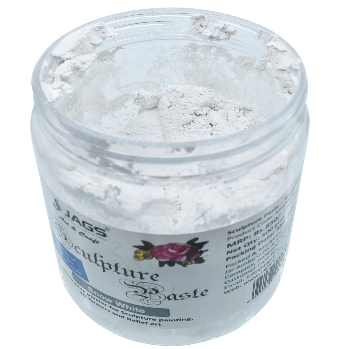 Gift To Love | Sculpture Paste | Color : Snow White | Size : 500 Gsm | Code : SP500SW