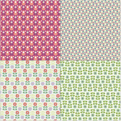 Gift To Love | Paper Spring | Size : 12X12 | Pcs : 36 Sheets | Code : SPG12X36