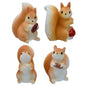 Gift To Love | Model Accessories Squirrel 4Pcs (C1808-1-4) | Code : SQC-4PD