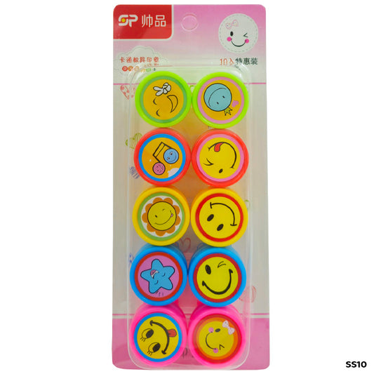 Gift To Love | Smile Stamp | Pcs : 10 Pcs | Code : SS10