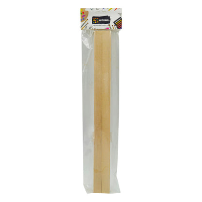 Gift To Love | Wooden Stick Square | Size : 30 Cm X 15 Mm | Pcs : 2 Sticks | Code : SS15MM