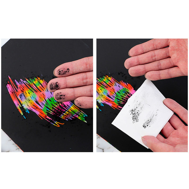 Gift To Love | Scratch Sheet | Size : A4 | Pcs : 10 Sheets | Code : SSA4