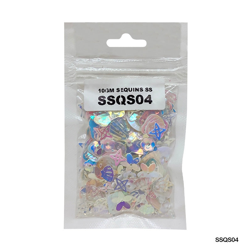 Gift To Love | Sequins Ss | Color : Multi | Pcs : 10 Gm | Code : SSQS04