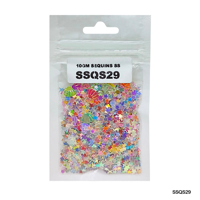 Gift To Love | Sequins Ss | Color : Multi | Pcs : 10 Gm | Code : SSQS29