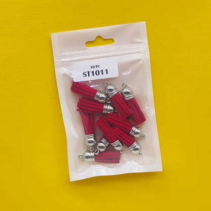 Gift To Love | Tassel | Color : Silver | Pcs : 10 Pcs | Code : ST1011