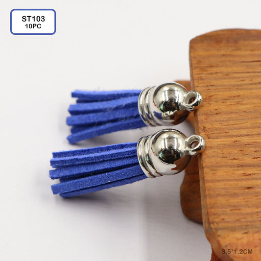 Gift To Love | Tassel | Color : Silver | Pcs : 10 Pcs | Code : ST103