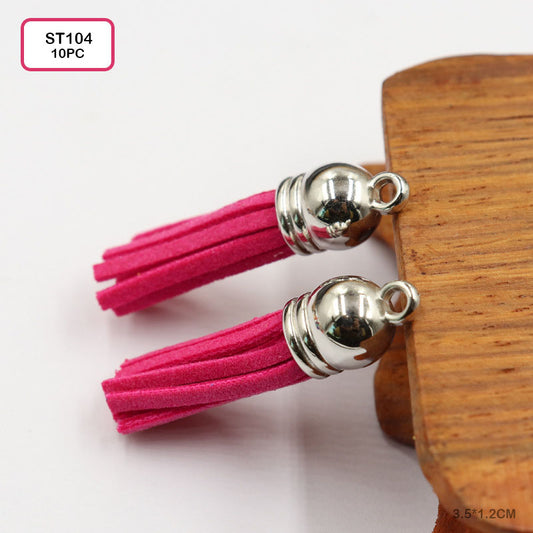 Gift To Love | Tassel | Color : Silver | Pcs : 10 Pcs | Code : ST104