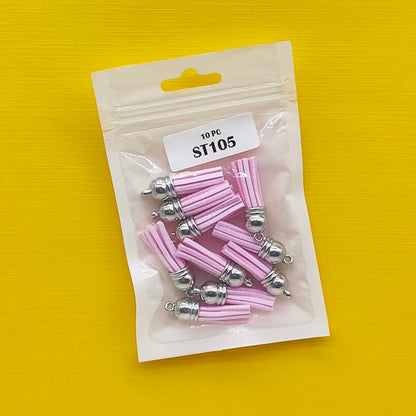 Gift To Love | Tassel | Color : Silver | Pcs : 10 Pcs | Code : ST105