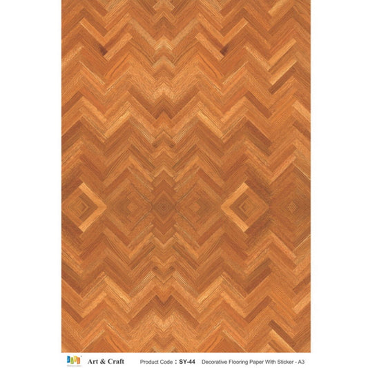 Gift To Love | Decorative Flooring Paper With Sticker | Size : A3 | Code : SY-44