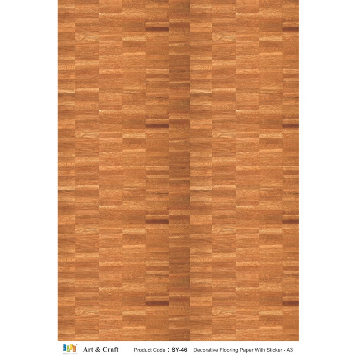 Gift To Love | Decorative Flooring Paper With Sticker | Size : A3 | Code : SY-46