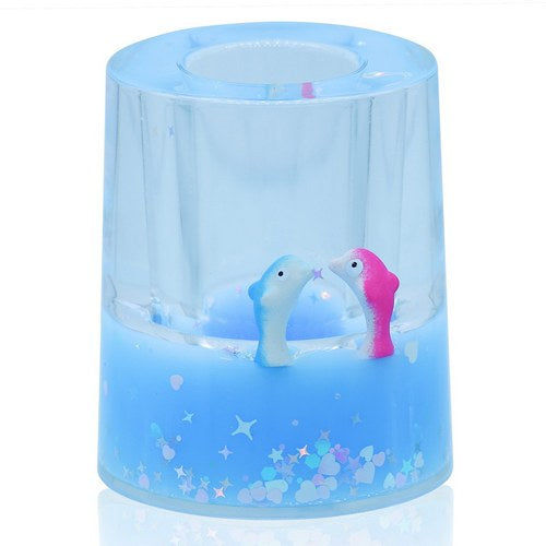 Gift To Love | Paper Weight Liquid With Pen Container Round | Code : SY50PW