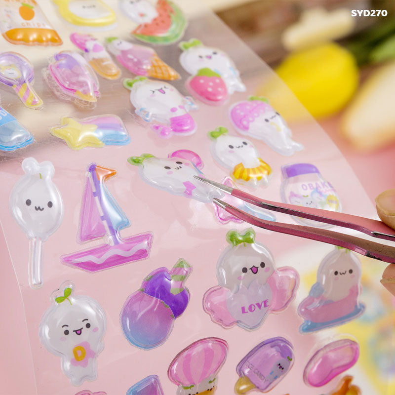 Gift To Love | Cute 3D Bonnon Drop Sticker | Code : SYD270